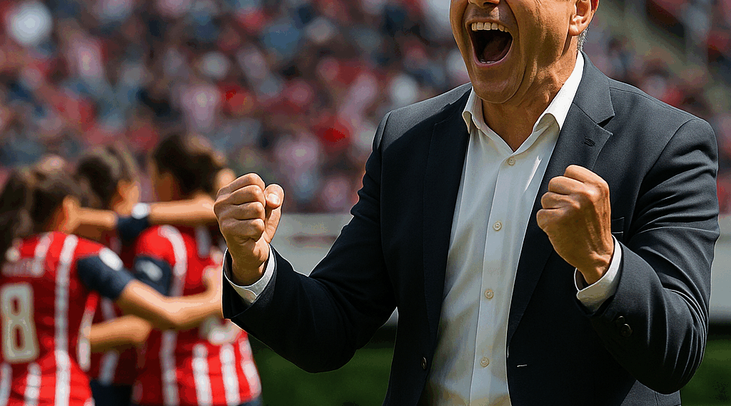 Antonio Contreras enloquece tras el triunfo de Chivas Femenil vs. América