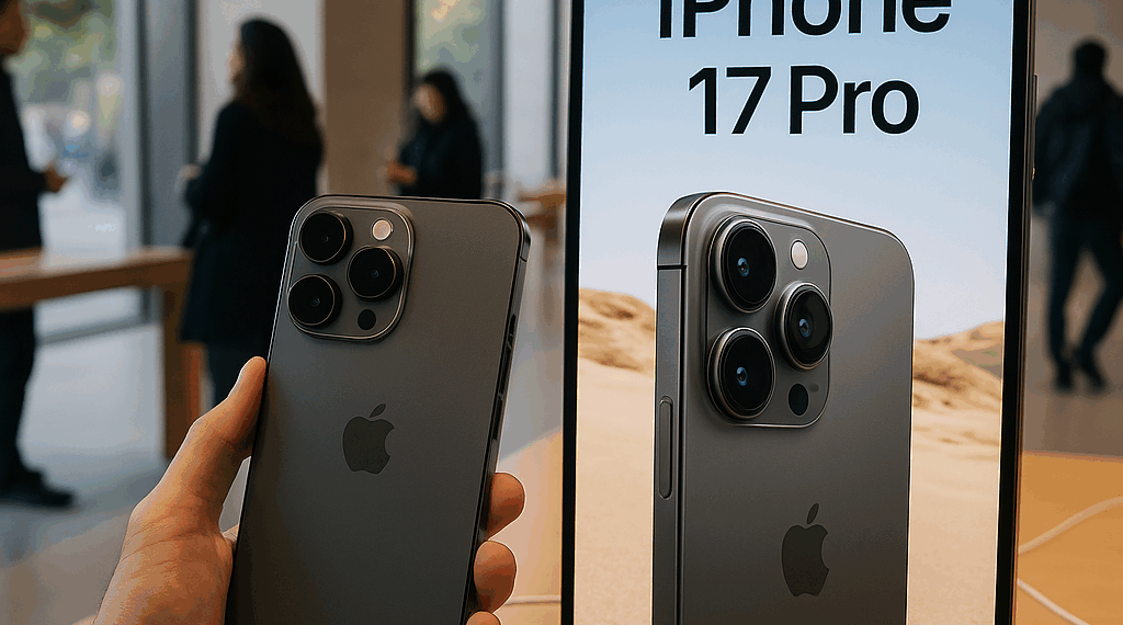 Apple launches iPhone 17 Pro with major camera upgrades