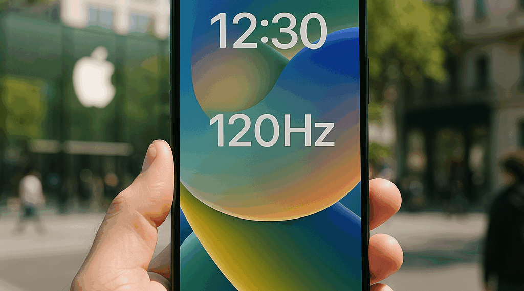 Apple launches iPhone 17 with a 120Hz display