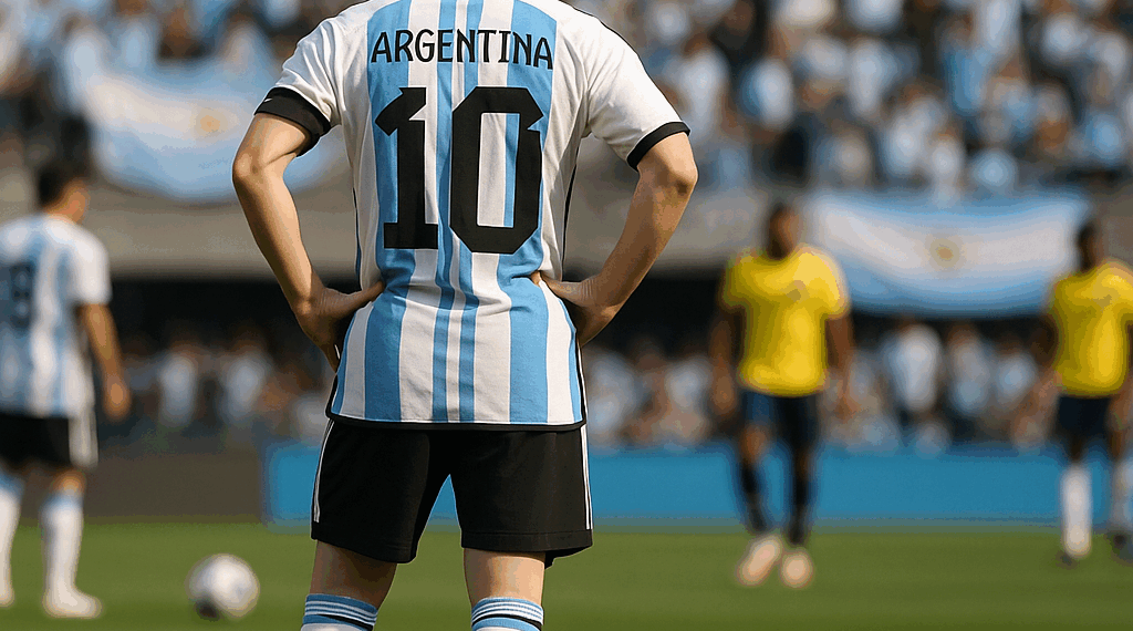 Argentina: quién usó la 10 de Messi vs. Ecuador en el cierre de las Eliminatorias