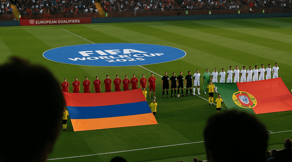 Armenia vs Portugal EN VIVO ONLINE Eliminatorias UEFA Mundial 2026 J1