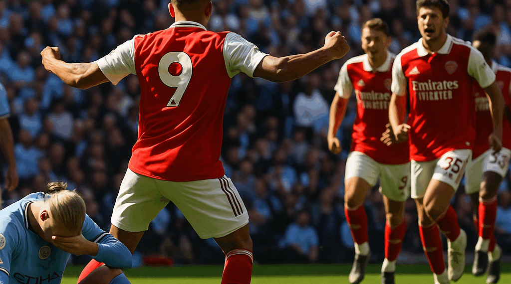 Arsenal rescata agónico empate ante Manchester City en el Emirates