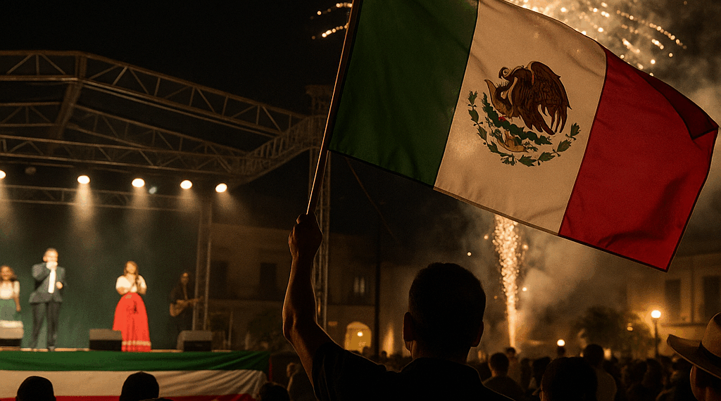 artistas y eventos para el 15 de septiembre en CDMX, Jalisco, Monterrey, Puebla