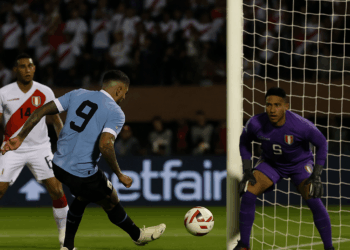 Así fue el golazo de Rodrigo Aguirre contra Perú