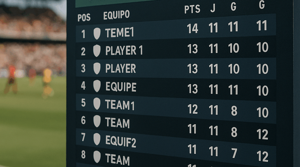 Así queda la Tabla General del Apertura 2025 tras la Jornada 11