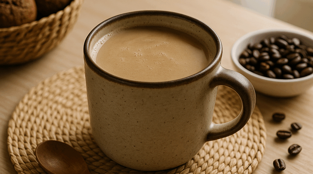Atole de café cremoso en solo 15 minutos con leche de almendra: delicioso y sin inflamación