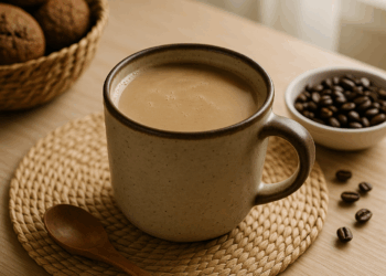 Atole de café cremoso en solo 15 minutos con leche de almendra: delicioso y sin inflamación