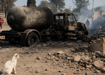 Se eleva a 13 el número de muertos por explosión de camión con gas en México