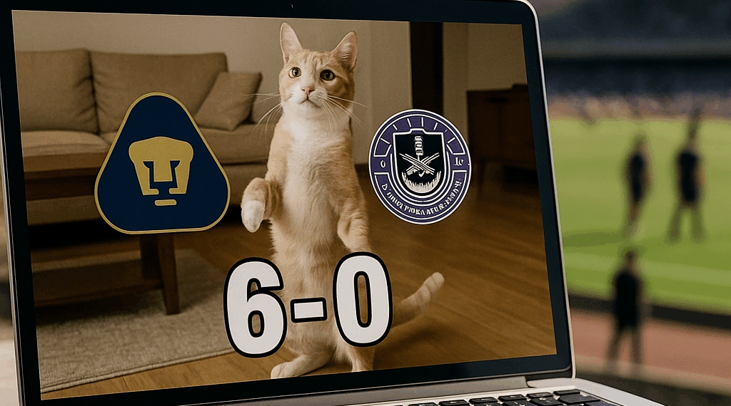 Pumas se llevó los mejores memes luego de golear al Mazatlán FC con doblete de Guillermo Martínez / FOTO: ESPECIAL