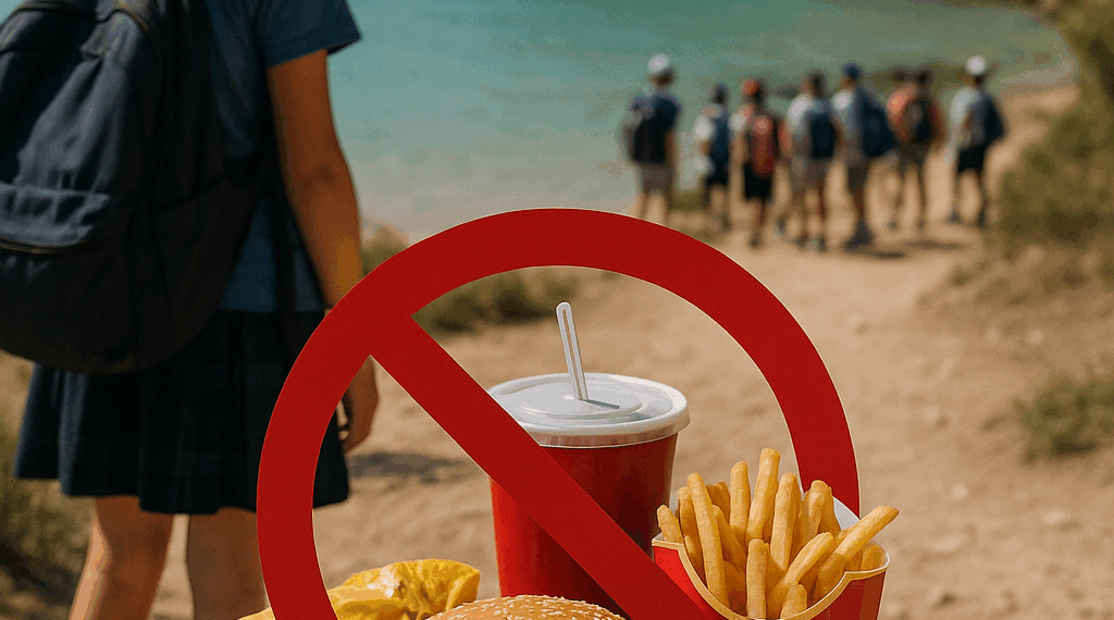 Las Baleares prohibirán los alimentos poco saludables y las bebidas energéticas en excursiones escolares. – Dimension Turistica Magazine