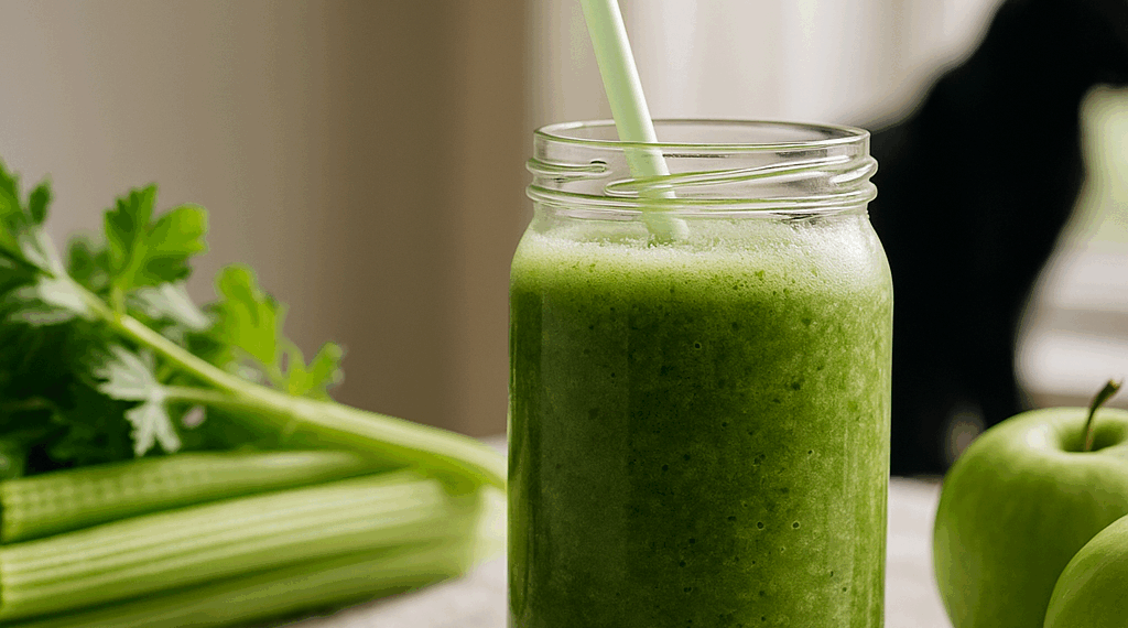 Crema de manzana y apio para tu plan detox