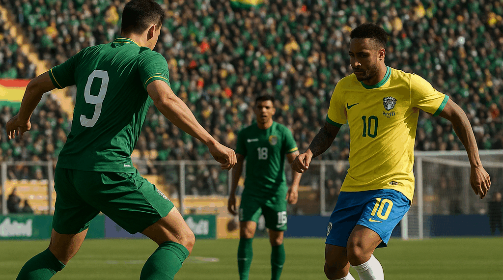 Bolivia vence a Brasil y acaricia el boleto al Mundial 2026