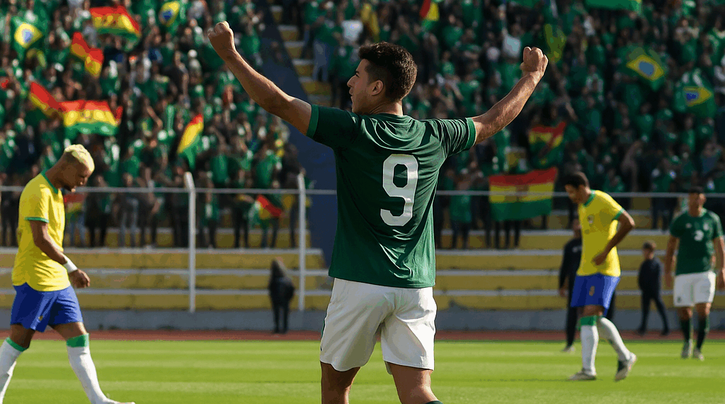 Bolivia vence a Brasil y clasifica al repechaje del Mundial 2026