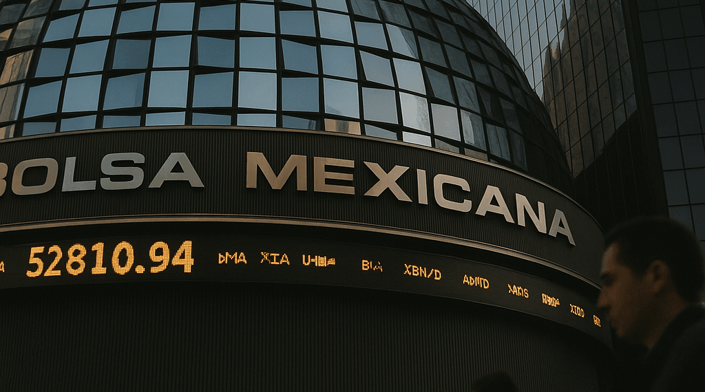 Bolsa mexicana registra su mejor semana desde abril y cierra con nuevos máximos