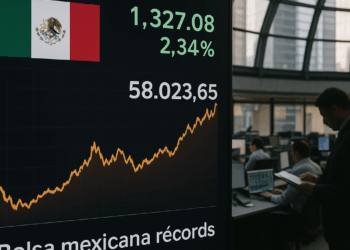 Bolsa mexicana alcanza nuevos máximos históricos tras datos laborales de EU