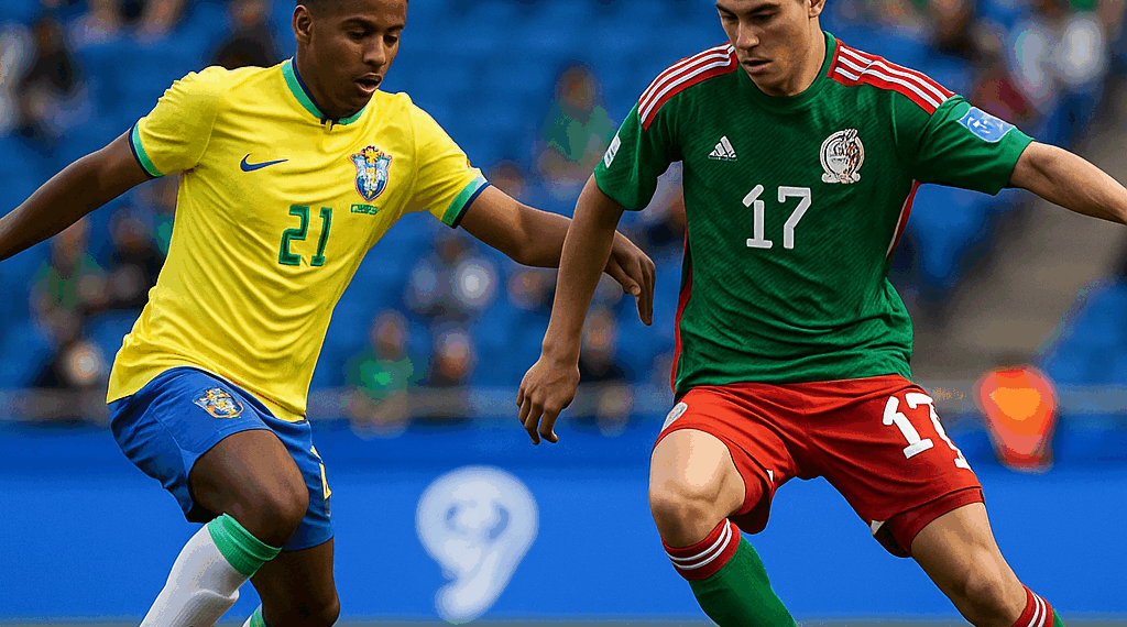 Brasil vs México hoy, en vivo: fase de grupos del Mundial Sub20, en directo