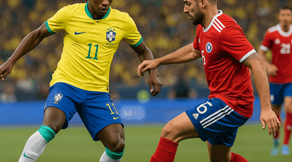 Brasil vs Chile EN VIVO ONLINE Eliminatorias Conmebol Mundial 2026