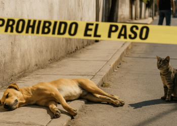 Matan a perro a balazos en Tehuacán; ofrecen 10 mil pesos por ubicar al responsable