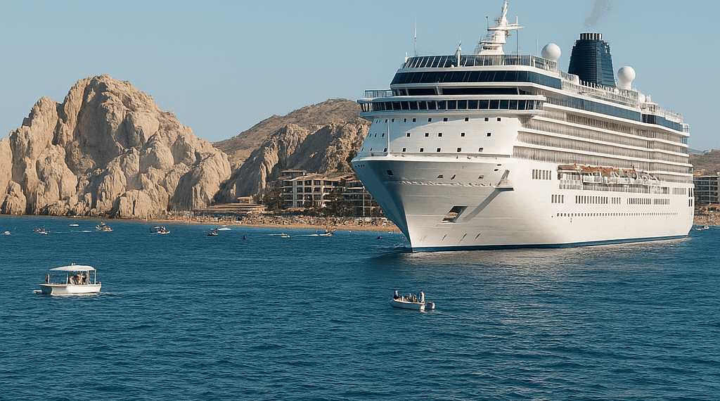 Cabo San Lucas experimenta un aumento del 36% en visitantes de cruceros y se afianza como un destino fundamental del Pacífico.