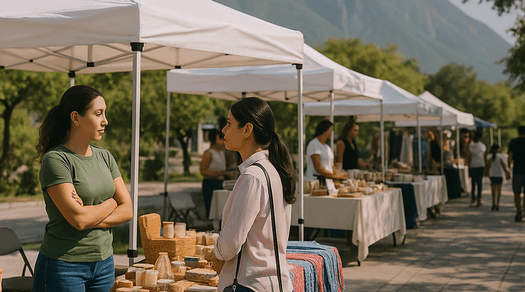 Canacope Monterrey impulsa el emprendimiento femenino en el municipio de Santiago
