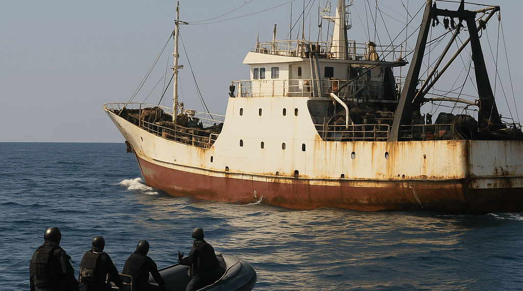 Caracas afirma que destructor de EU abordó y ocupó "hostilmente" un buque atunero venezolano