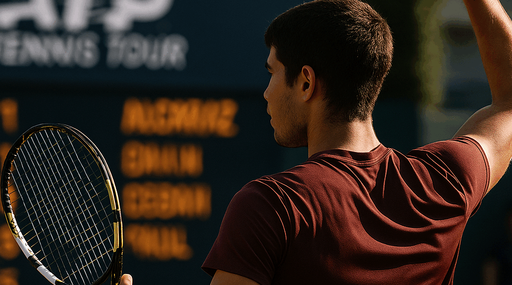 Carlos Alcaraz retoma el gobierno del ATP