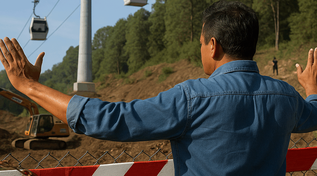 Carlos Manzo Suspende Obra Del Teleférico Para Forzar A Federación A Enfrentar Inseguridad De Uruapan - Changoonga.com