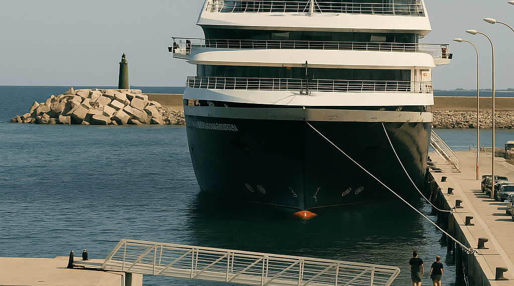 El puerto de Castellón retoma las visitas de cruceros con la llegada del World Navigator. – Dimension Turistica Magazine