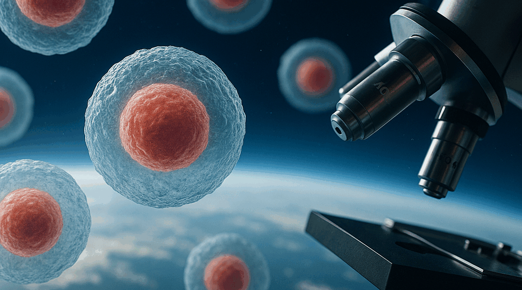 Human stem cells age more rapidly in space, study finds