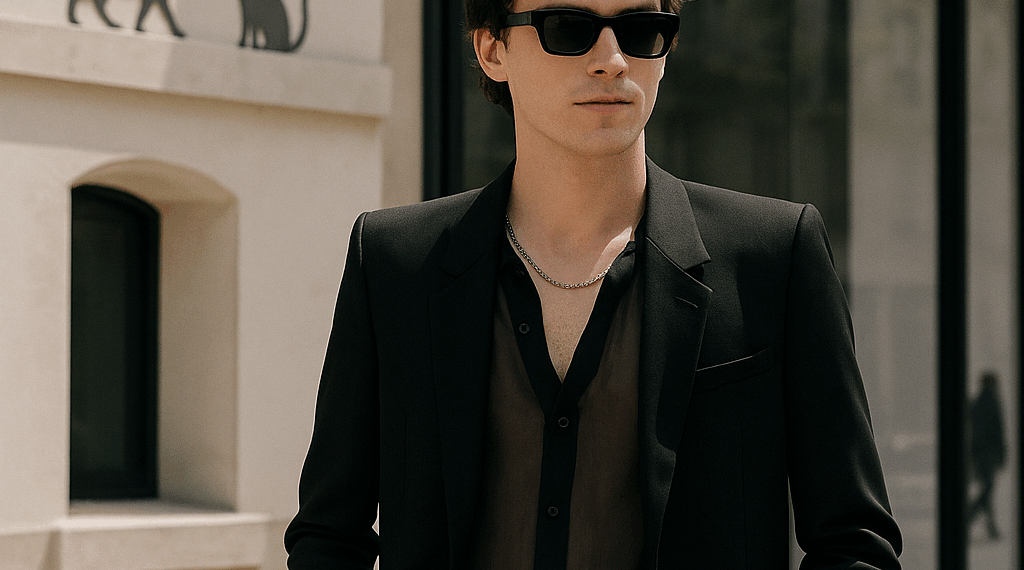 Christopher Briney Ha Definido Su Estilo al 100% en Saint Laurent – Dimension Turistica Magazine