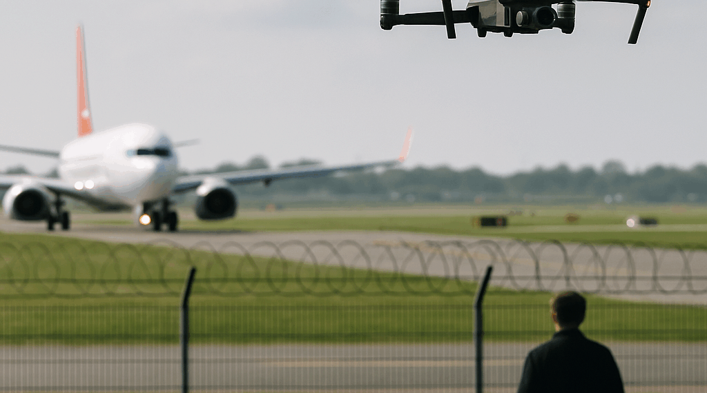 Alerta en Dinamarca: la presencia de drones obliga a cerrar el espacio aéreo de más aeropuertos