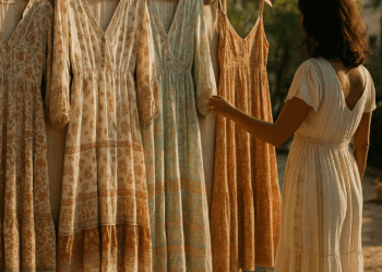 Llegaron a Zara 5 vestidos boho perfectos para llevar en septiembre 2025