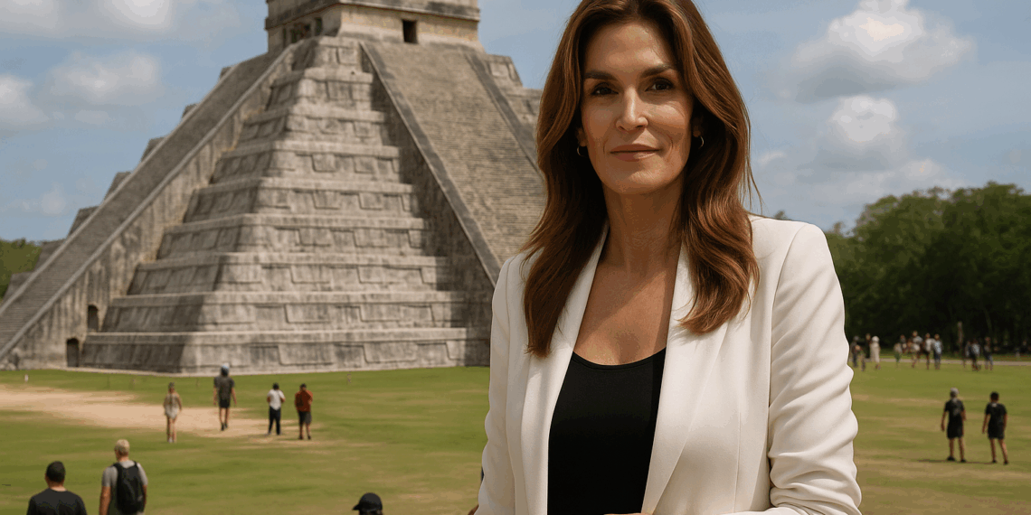 Cindy Crawford visita México para conmemorar el impresionante lanzamiento de OMEGA. – Dimension Turistica Magazine