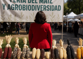 La Jefa de Gobierno, Clara Brugada, inauguró la Feria del Maíz y la Agrobiodiversidad