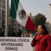Clara Brugada preside ceremonia cívica de la CDMX por aniversario del 19 de septiembre de los sismos de 1985 y 2017