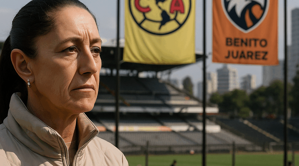 Claudia Sheinbaum, presidenta de México, se pronuncia sobre polémica entre América y alcaldía Benito Juárez