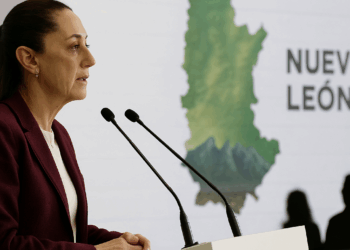 La presidenta Claudia Sheinbaum rindió su primer informe sobre Nuevo León