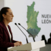 La presidenta Claudia Sheinbaum rindió su primer informe sobre Nuevo León