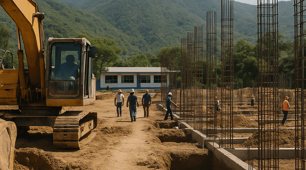 Inicia construcción de Universidad de la Salud en Zoquitlán