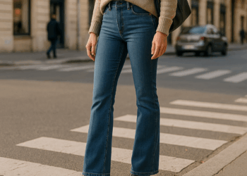 Cómo llevar jeans bootcut con botas elegantes en septiembre 2025, según las tendencias del street style y cuáles comprar