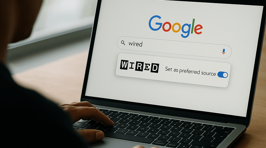 How to Add WIRED as a Preferred Source on Google (2025)