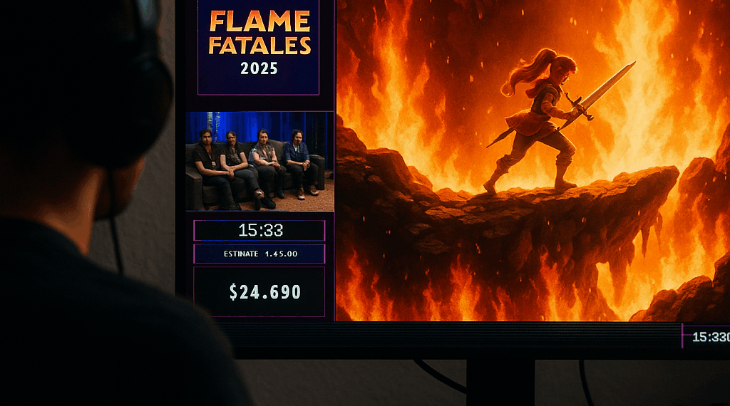 How to watch Flame Fatales 2025 speedrunning event