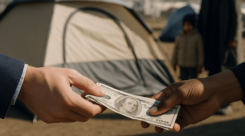 Firman acuerdo para dar servicios financieros a refugiados