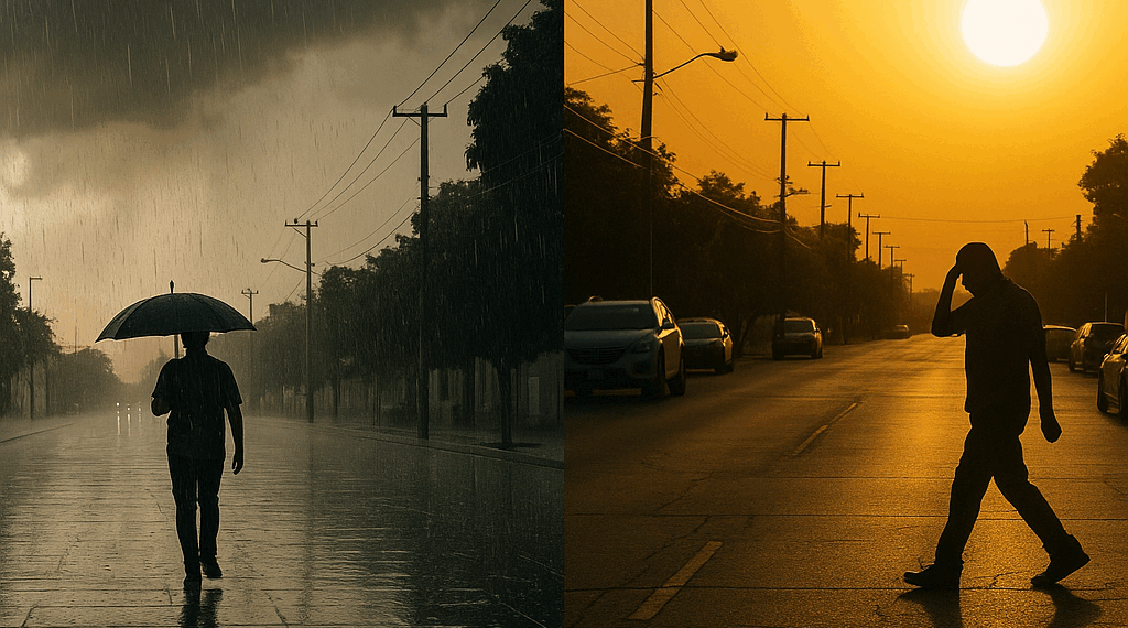 Clima en México este sábado 6 de septiembre: lluvias intensas y calor extremo en varias regiones