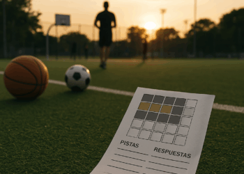 NYT Connections: Sport Edition on a phone