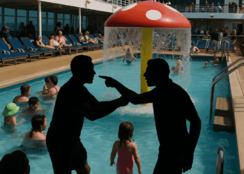 Un altercado en la alberca infantil fuerza al barco de crucero a volver al puerto. – Dimension Turistica Magazine