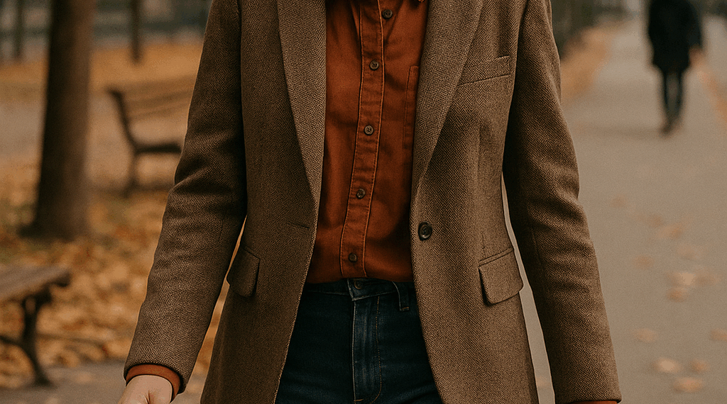 Guía para combinar blazers con camisas chic en otoño 2025 – Dimension Turistica Magazine