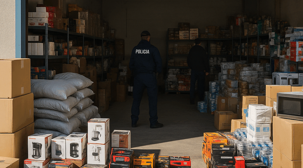 Localizan tres bodegas con mercancía robada en la colonia Tepeyac