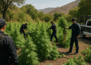 En Tuzantla, Localizan Y Destruyen Plantío De Casi 2 Toneladas De Mota - Changoonga.com