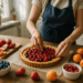 Aprovecha la temporada y prepara estas tartas rellenas de crema pastelera con esta fruta